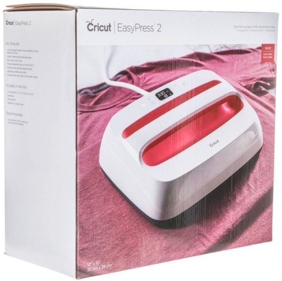 Cricut EasyPress 2  Raspberry - Large 12" x 10" New - Picture 7 of 8